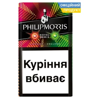 Блок сигарет Philip Morris Novel Remix
