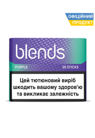 Blends Purple/ BLENDS Purple/ Стіки Blends/ Стіки Блендс/ Блендс/ Блендс Пьорпл/ Блендс Фіолетові/ Блендс з Чорницею