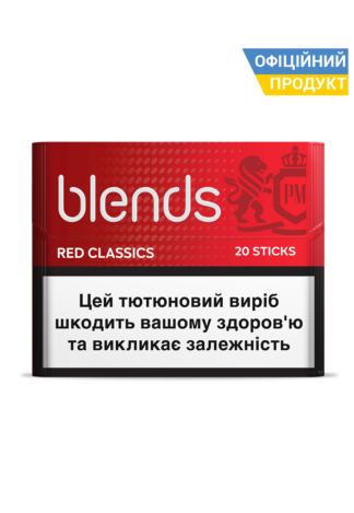 Blends Red Classics/ BLENDS Red/ Стіки Blends/ Стіки Блендс/ Блендс/ Блендс Ред/ Блендс Червоні
